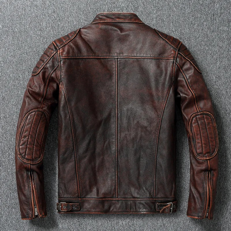 Ramón™ | Chaqueta de cuero vintage