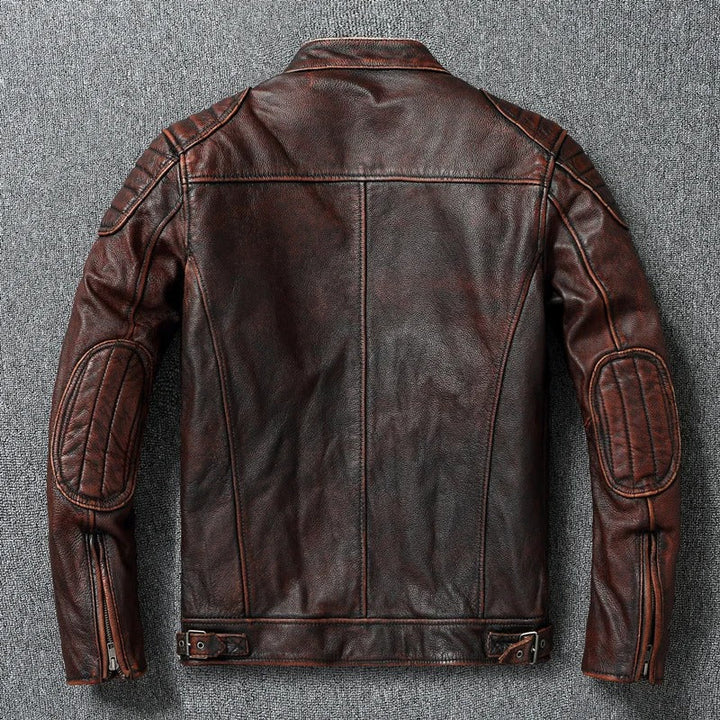Ramón™ | Chaqueta de cuero vintage