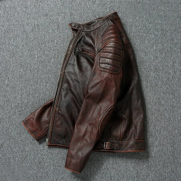 Ramón™ | Chaqueta de cuero vintage