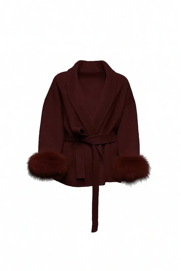 Ártica™ | Abrigo elegante de lana para mujer