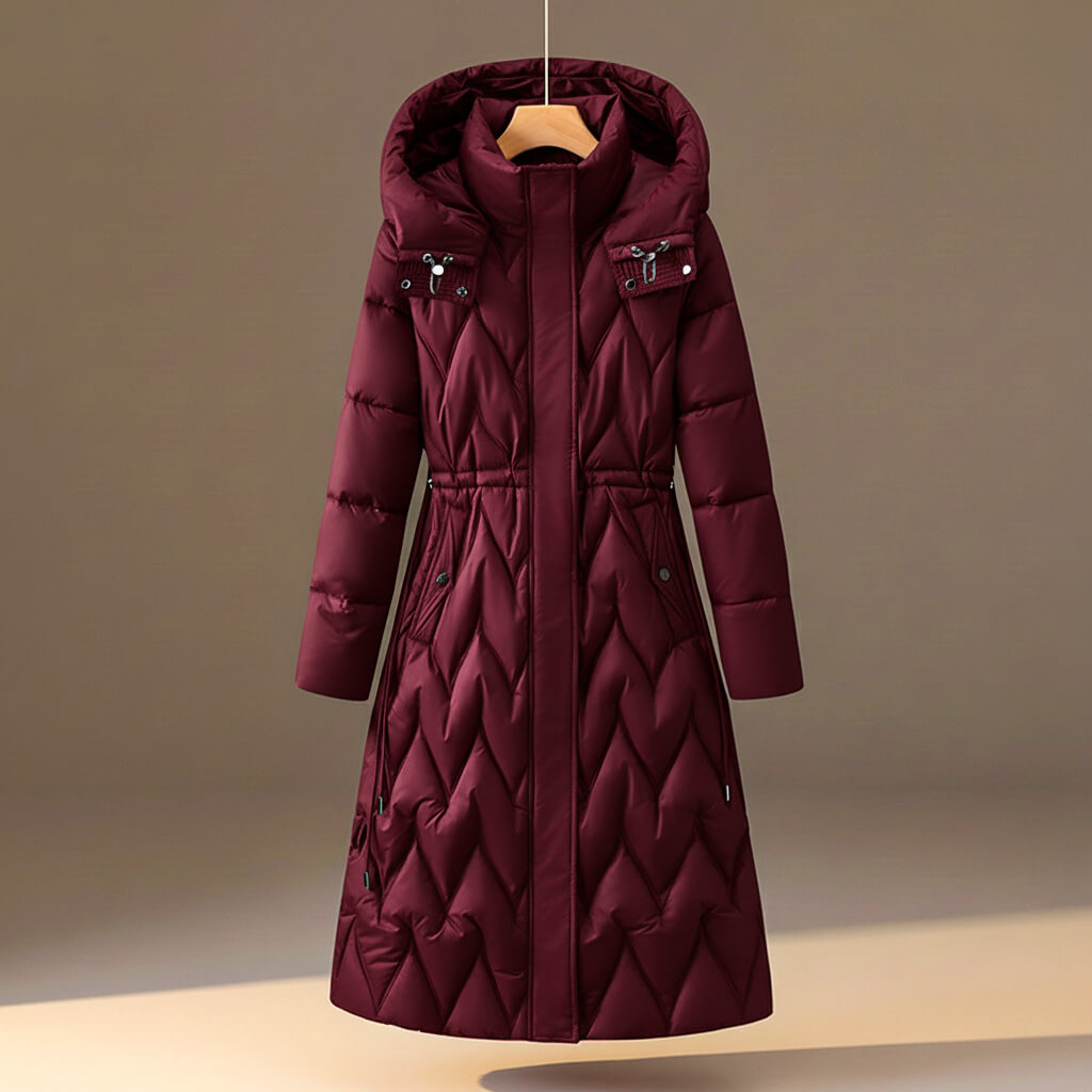 Chloe™ | Abrigo acolchado con capucha