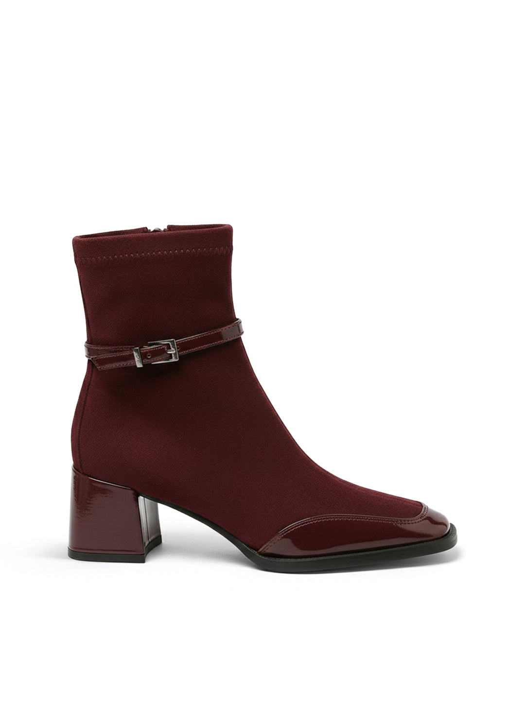 Romani™ | Botines elegantes de eco-ante con tacón medio
