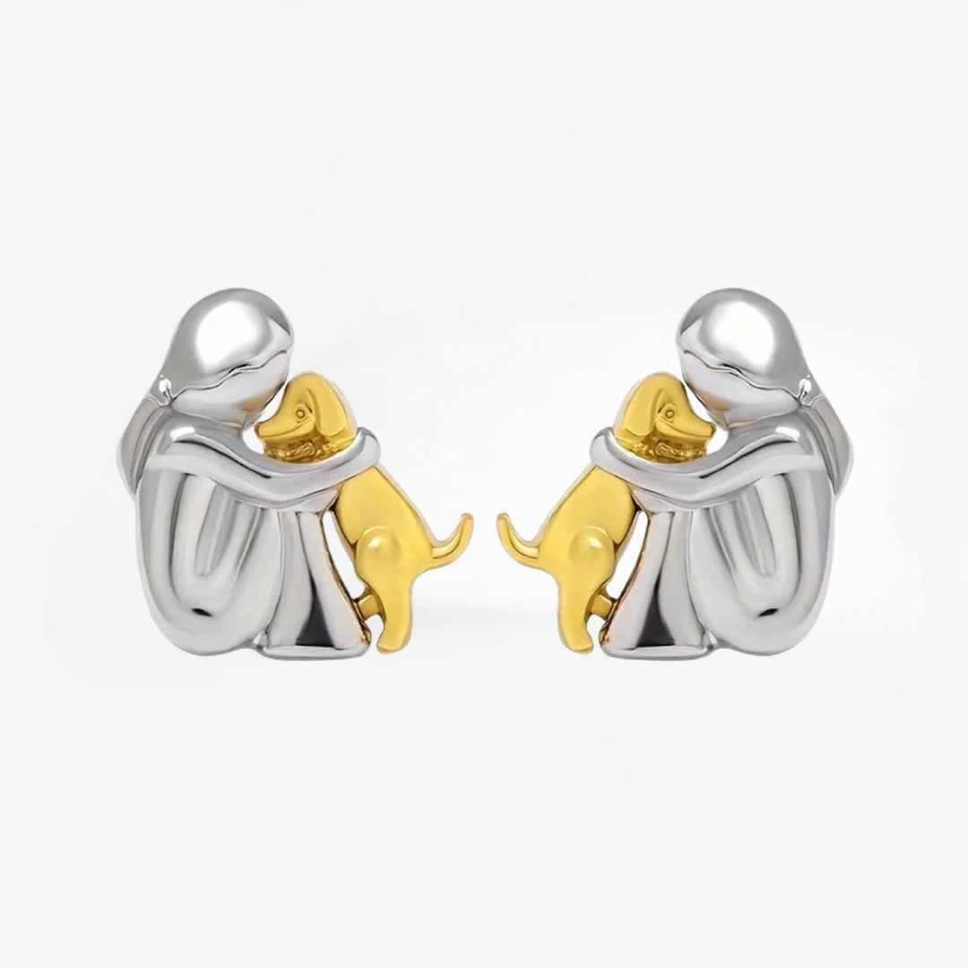 Lisa™ | Pendientes icono de perro