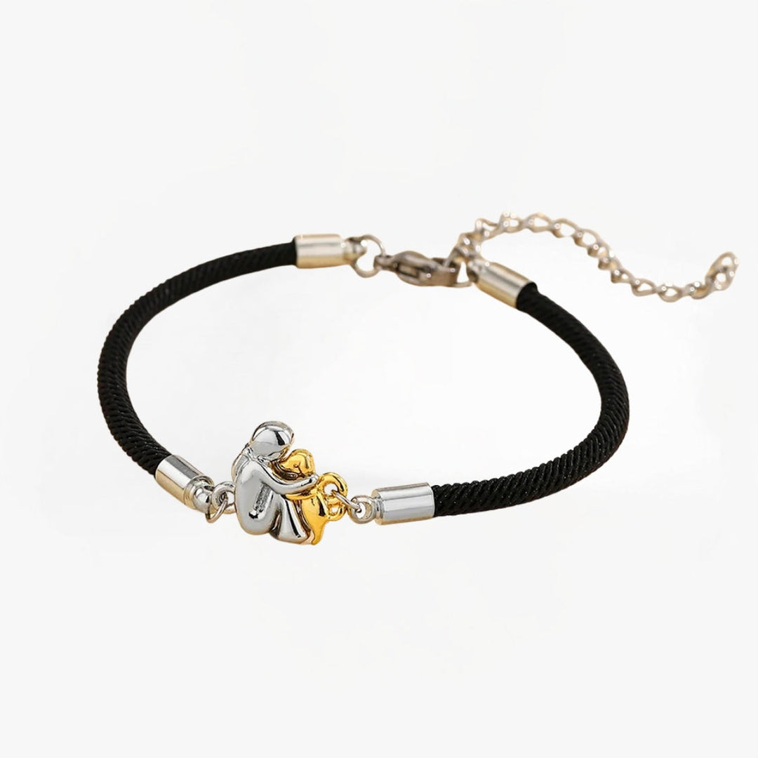 Katy™ | Pulsera con cordón e icono de perro