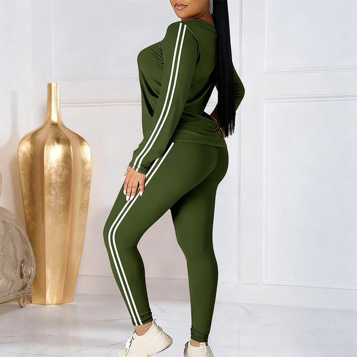 Lila™ | Conjunto de chándal de 2 piezas para mujeres con mangas largas