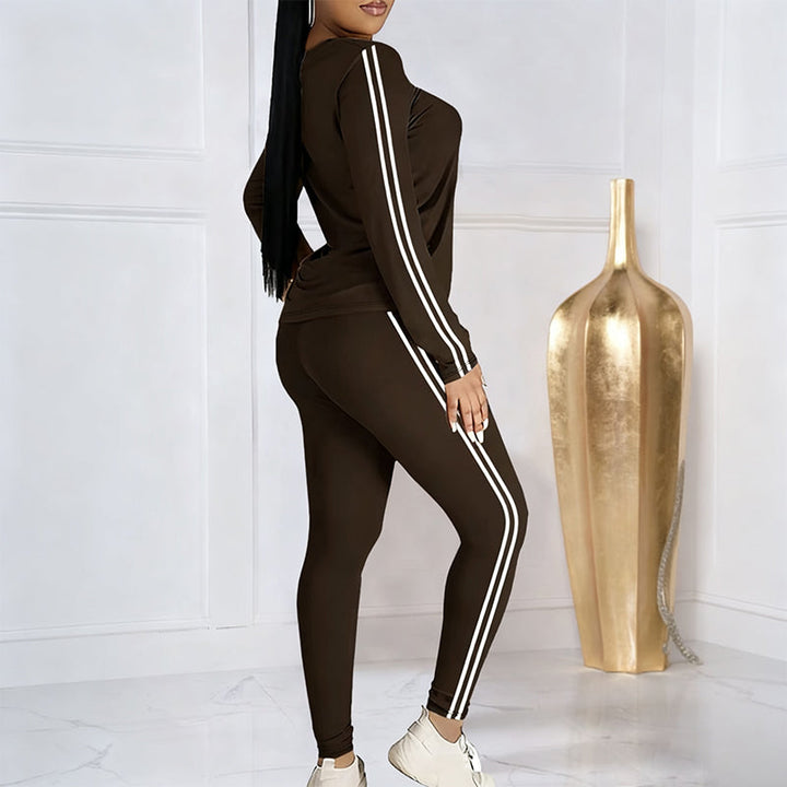 Lila™ | Conjunto de chándal de 2 piezas para mujeres con mangas largas