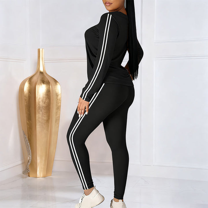 Lila™ | Conjunto de chándal de 2 piezas para mujeres con mangas largas