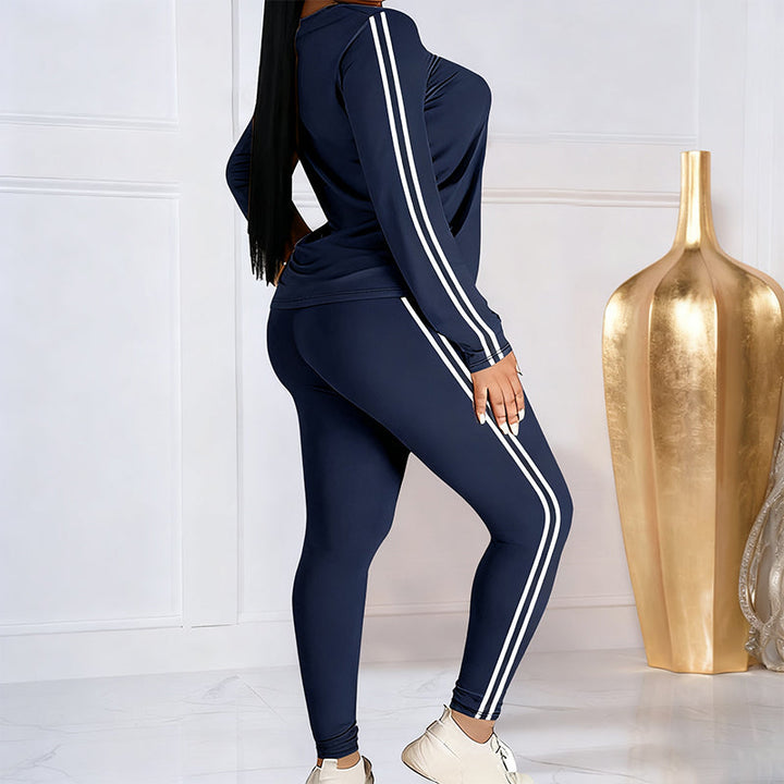 Lila™ | Conjunto de chándal de 2 piezas para mujeres con mangas largas