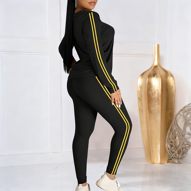 Lila™ | Conjunto de chándal de 2 piezas para mujeres con mangas largas