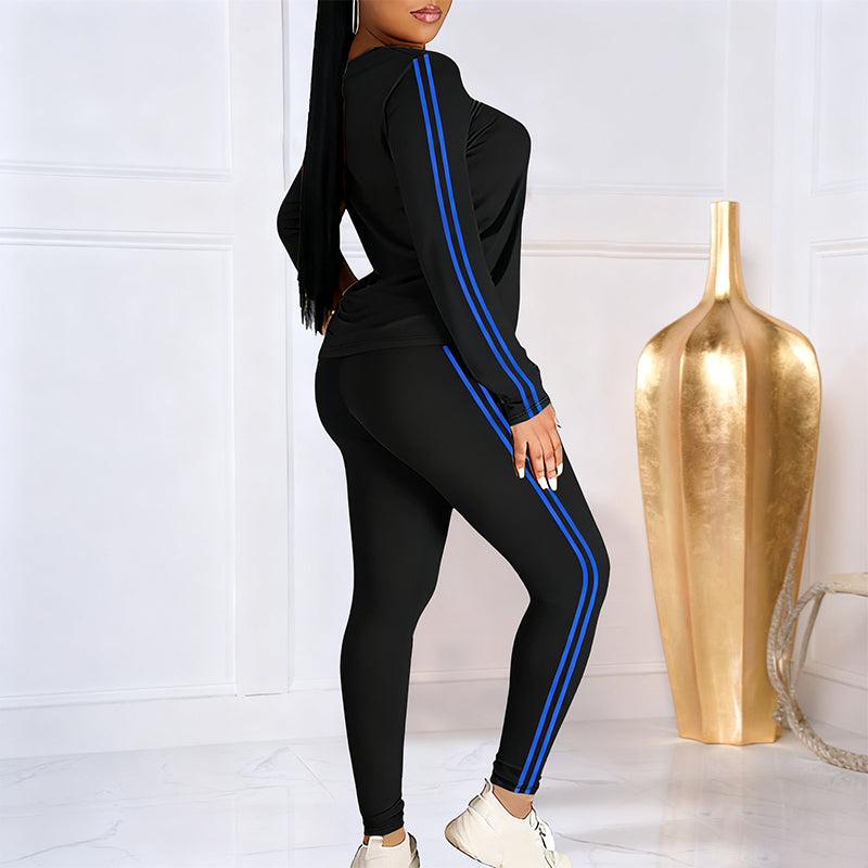 Lila™ | Conjunto de chándal de 2 piezas para mujeres con mangas largas
