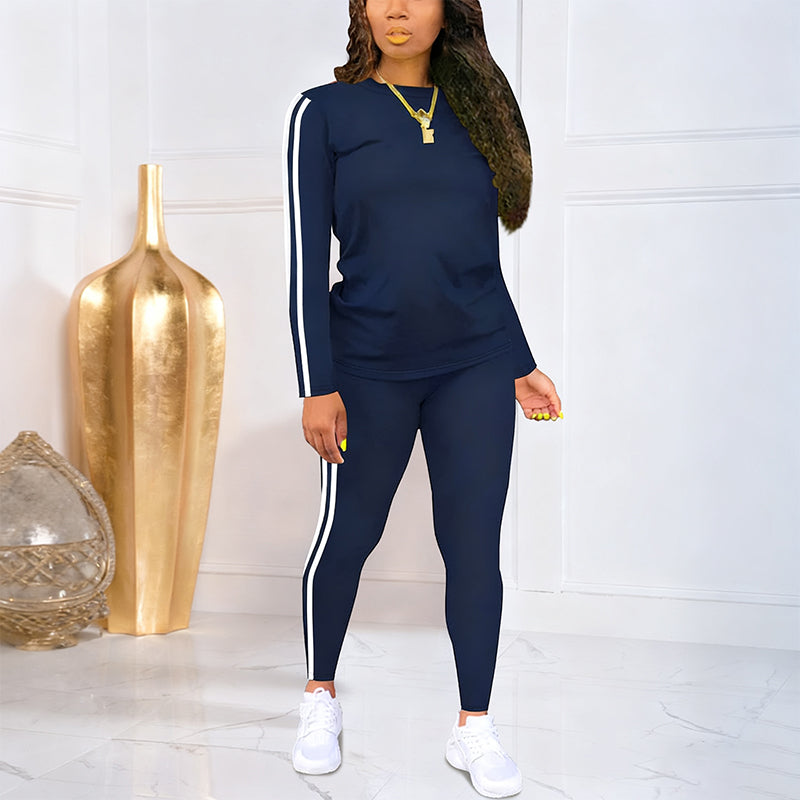 Lila™ | Conjunto de chándal de 2 piezas para mujeres con mangas largas