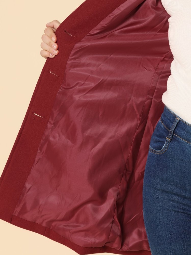 Helena™ | Abrigo de invierno elegante con botón