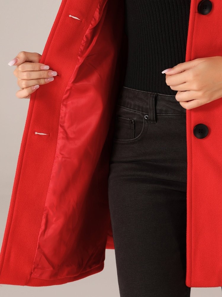 Helena™ | Abrigo de invierno elegante con botón